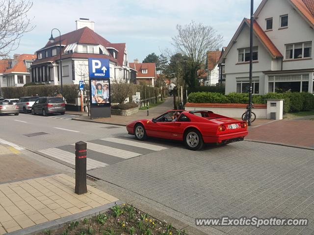Ferrari 328 spotted in Knokke, Belgium