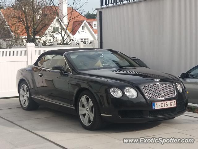 Bentley Continental spotted in Knokke Heist, Belgium