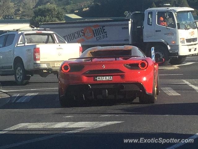 Ferrari 488 GTB spotted in Auckland, New Zealand