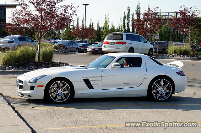 Mercedes SLS AMG spotted in Edmonton, Canada