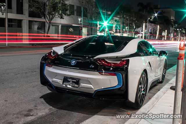 BMW I8 spotted in Beverly Hills, California