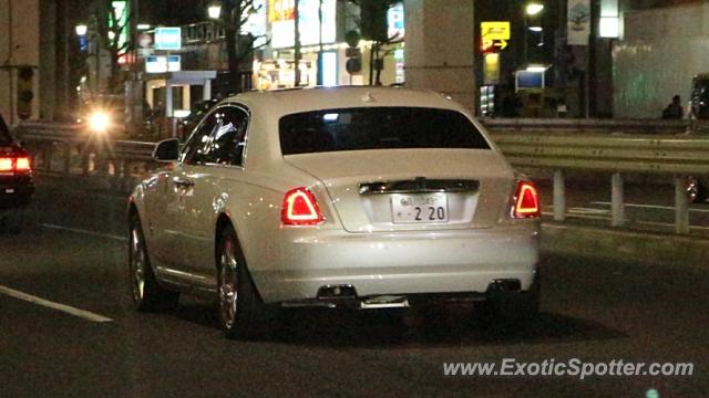 Rolls-Royce Ghost spotted in Tokyo, Japan