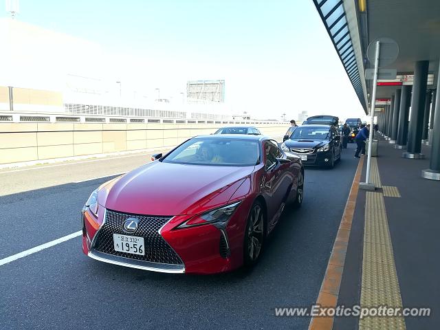 Lexus LC 500 spotted in Tokyo, Japan