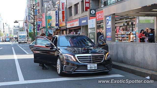 Mercedes S65 AMG spotted in Tokyo, Japan