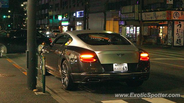 Bentley Continental spotted in Tokyo, Japan