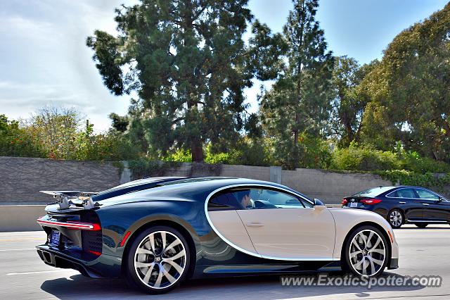 Bugatti Chiron spotted in Los Angeles, California