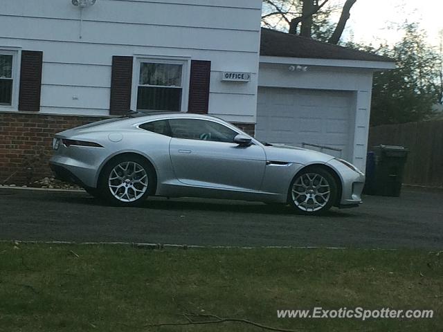 Jaguar F-Type spotted in Clark, New Jersey