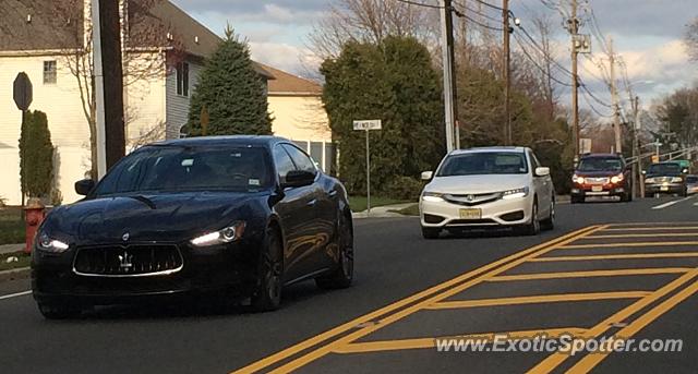 Maserati Ghibli spotted in Edison, New Jersey