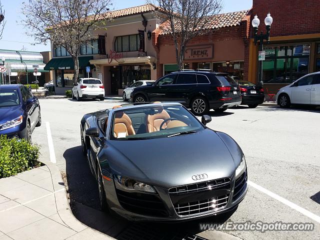 Audi R8 spotted in Burlinggame, California