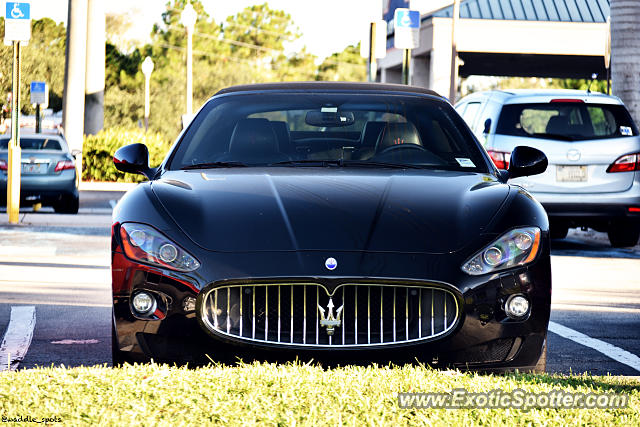 Maserati GranCabrio spotted in Stuart, Florida