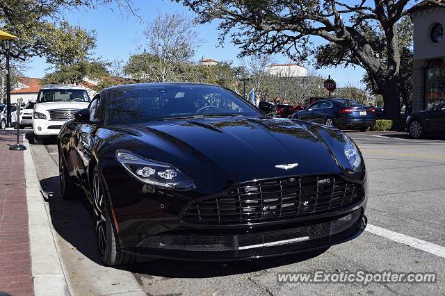 Aston Martin DB11 spotted in Highland Park, Texas
