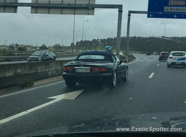 Aston Martin DB7 spotted in Lisbon, Portugal