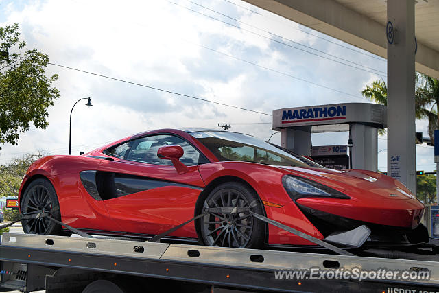 Mclaren 570S spotted in Deerfield Beach, Florida
