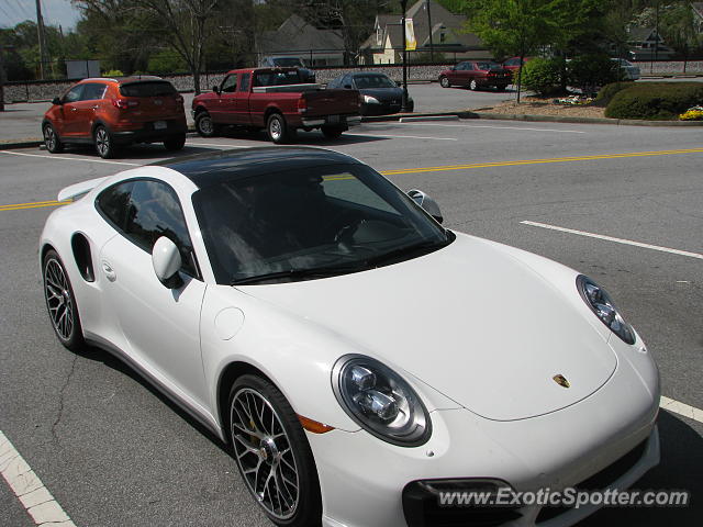 Porsche 911 Turbo spotted in Norcross, Georgia