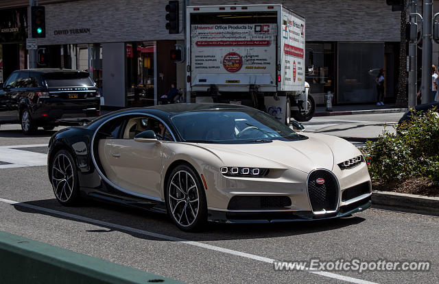 Bugatti Chiron spotted in Beverly Hills, California