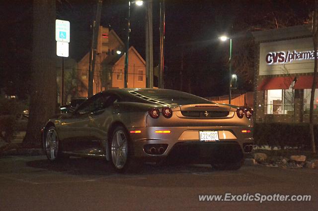 Ferrari F430 spotted in Summit, New Jersey