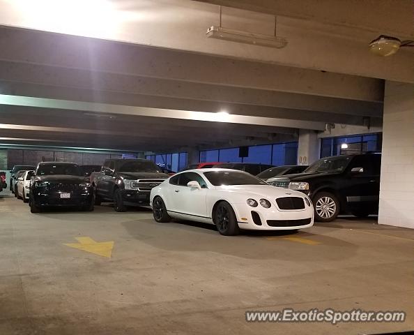 Bentley Continental spotted in Newark, New Jersey