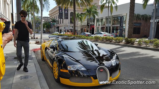 Bugatti Veyron spotted in Beverly Hills, California