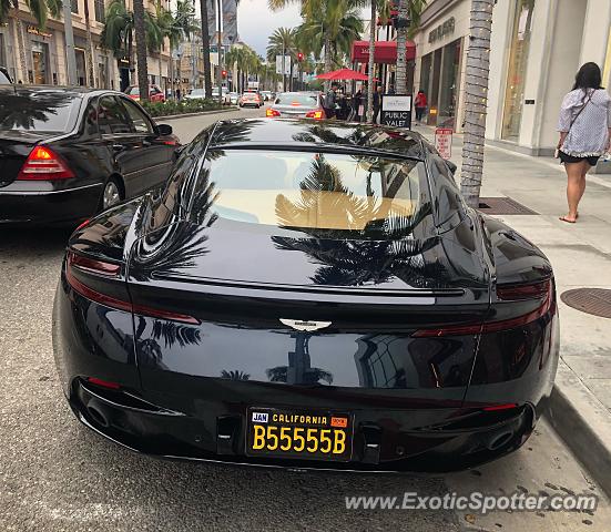 Aston Martin DB11 spotted in Beverly Hills, California