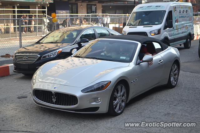Maserati GranCabrio spotted in Manhattan, New York