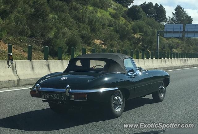 Jaguar E-Type spotted in Lisbon, Portugal