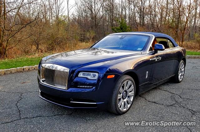 Rolls-Royce Dawn spotted in Bernardsville, New Jersey