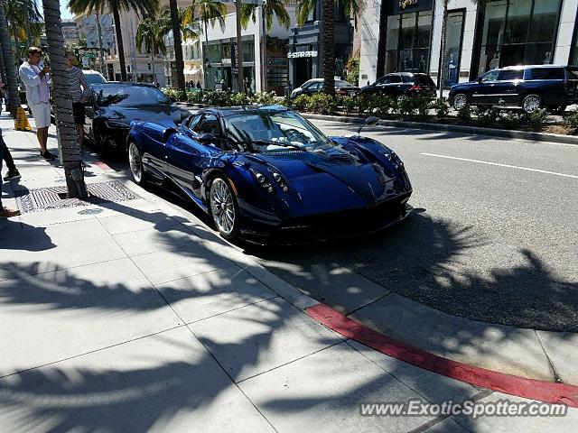 Pagani Huayra spotted in Beverly Hills, California