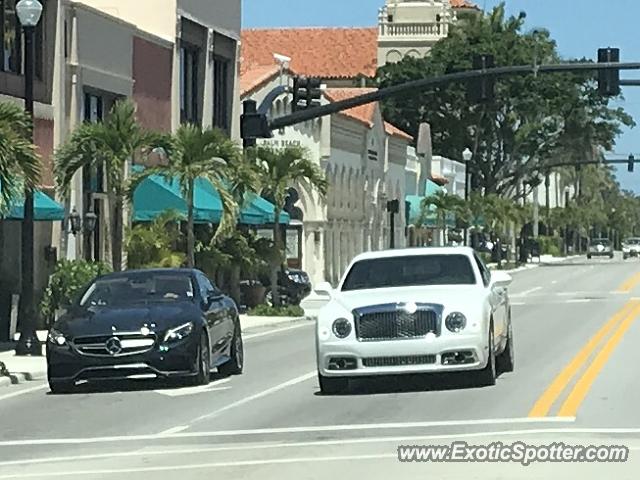 Bentley Mulsanne spotted in Palm Beach, Florida