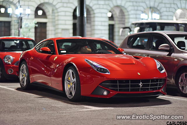 Ferrari F12 spotted in Warsaw, Poland