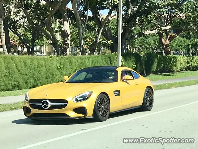 Mercedes AMG GT spotted in Boca Raton, Florida