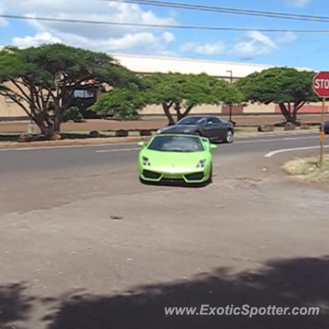 Lamborghini Gallardo spotted in Oahu,Hawaii, Hawaii