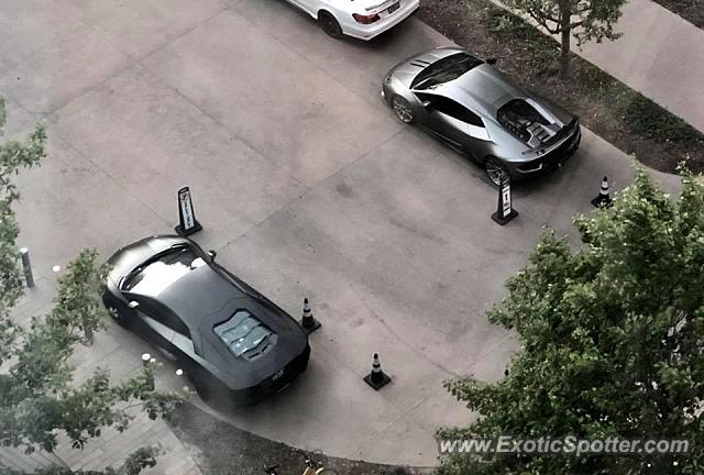 Lamborghini Aventador spotted in Dallas, Texas