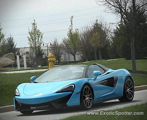 Mclaren 570S spotted in Carmel, Indiana