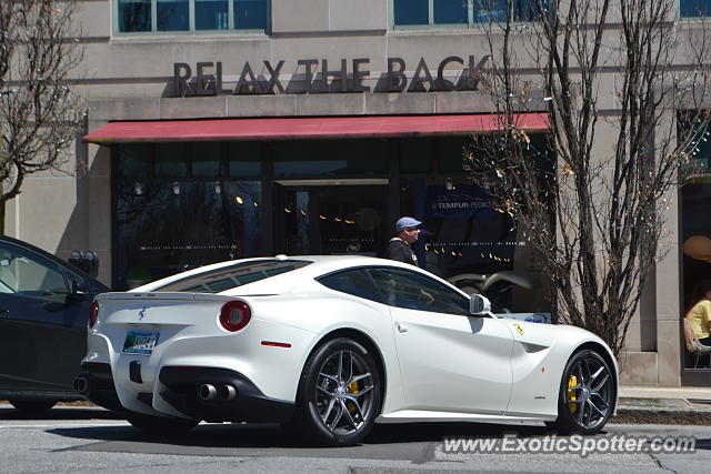 Ferrari F12 spotted in Greenwich, Connecticut