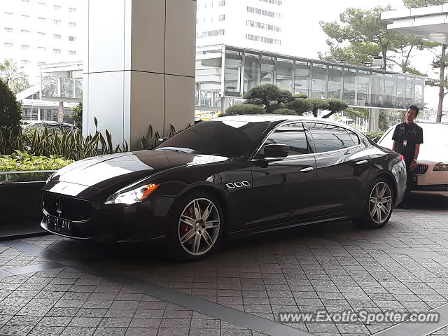Maserati Quattroporte spotted in Jakarta, Indonesia
