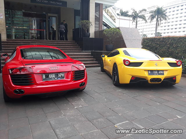 Audi R8 spotted in Jakarta, Indonesia