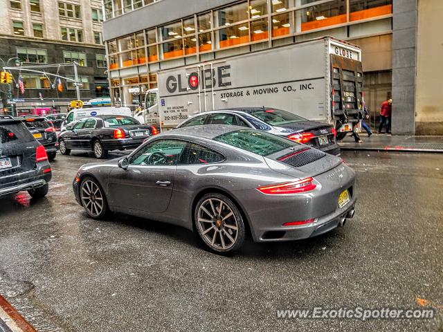 Porsche 911 spotted in Manhattan, New York
