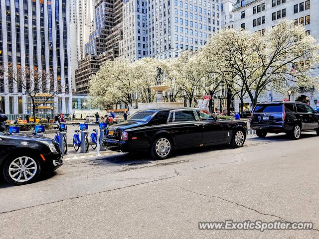 Rolls-Royce Phantom spotted in Manhattan, New York
