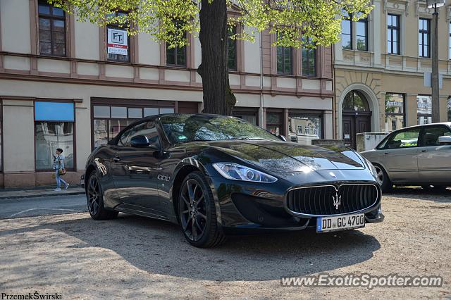 Maserati GranCabrio spotted in Gorlitz, Germany