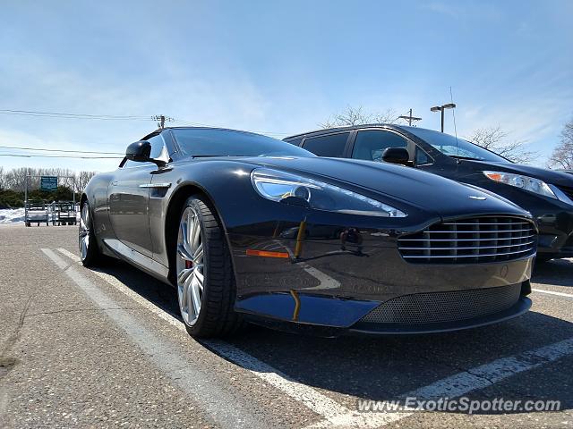 Aston Martin DB9 spotted in Golden Valley, Minnesota