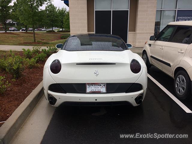 Ferrari California spotted in Atlanta, Georgia