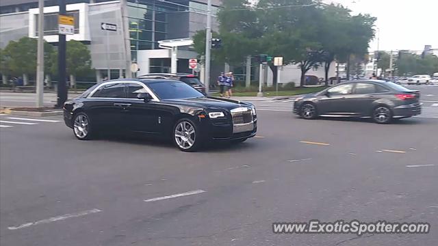Rolls-Royce Ghost spotted in Tampa, Florida
