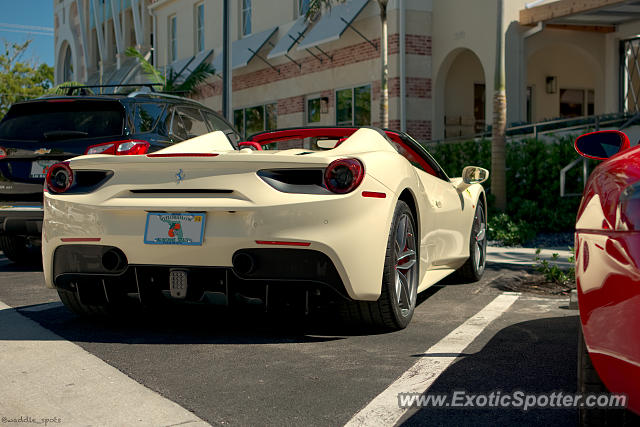 Ferrari 488 GTB spotted in Naples, Florida