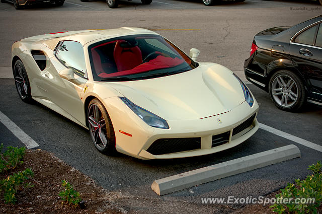 Ferrari 488 GTB spotted in Naples, Florida