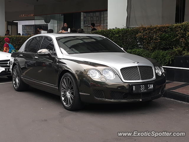 Bentley Flying Spur spotted in Jakarta, Indonesia