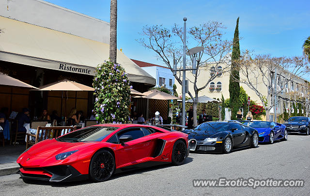 Lamborghini Aventador spotted in Beverly Hills, California