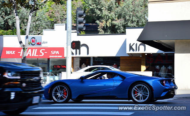 Ford GT spotted in Los Angeles, California