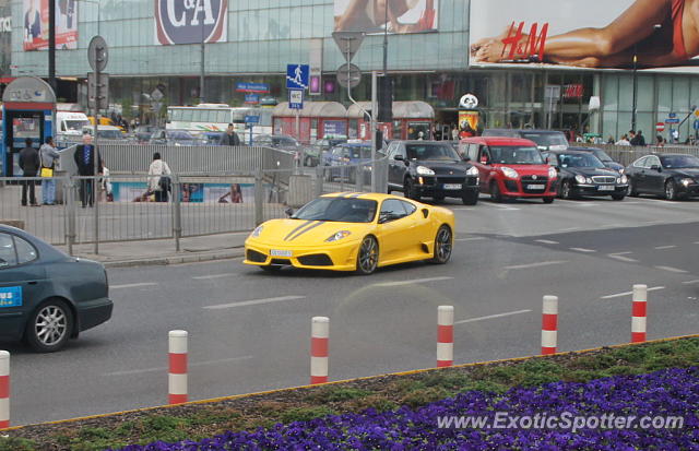 Ferrari F430 spotted in Warsaw, Poland
