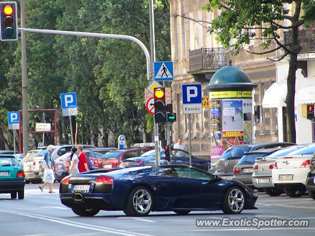 Lamborghini Murcielago spotted in Warsaw, Poland