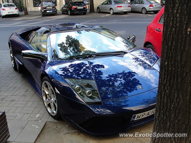 Lamborghini Murcielago spotted in Warsaw, Poland